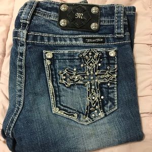 Girls size 14 Miss Me jeans